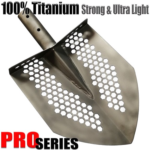 TITANIUM Shovel Metal Detecting Hunting Shovel and Travel Handle Pole CooB - Picture 3 of 12