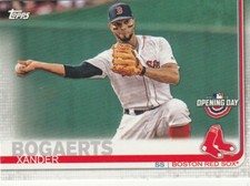 Xander  Bogaerts 2019 Topps Opening Day 47 Boston Red Sox