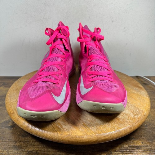 Nike Zoom Hyperdisruptor Think Pink 548180-601 Zapato Tenis Para Hombre Talla 12 - Imagen 2 de 8