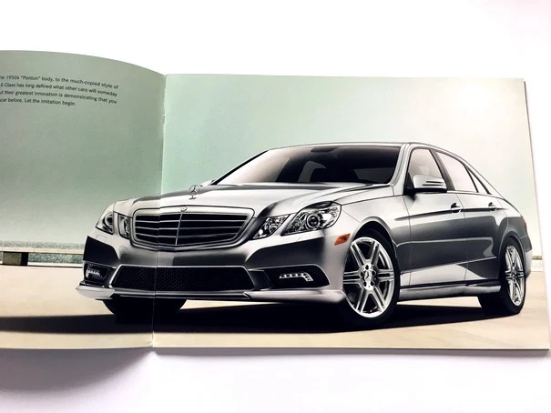 2010 Mercedes Benz E350 E550 26-page Car Sales Brochure Catalog E-Class Coupe Foto 2 de 4