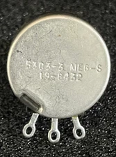 1pc Clarostat 53C3-3MEG-S  3MEG OHM  2-WATT Linear Taper Potentiometer  **NOS