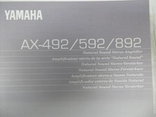 Istruzioni per ampli YAMAHA AX 492/592/892