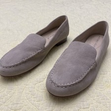 Antonio Melani Women  s Suede Loafers Shoes Size 6.5M EUC 