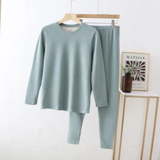 Men's Thermal Underwear Set Winter Base Top & Bottom Layer Long Johns for Men