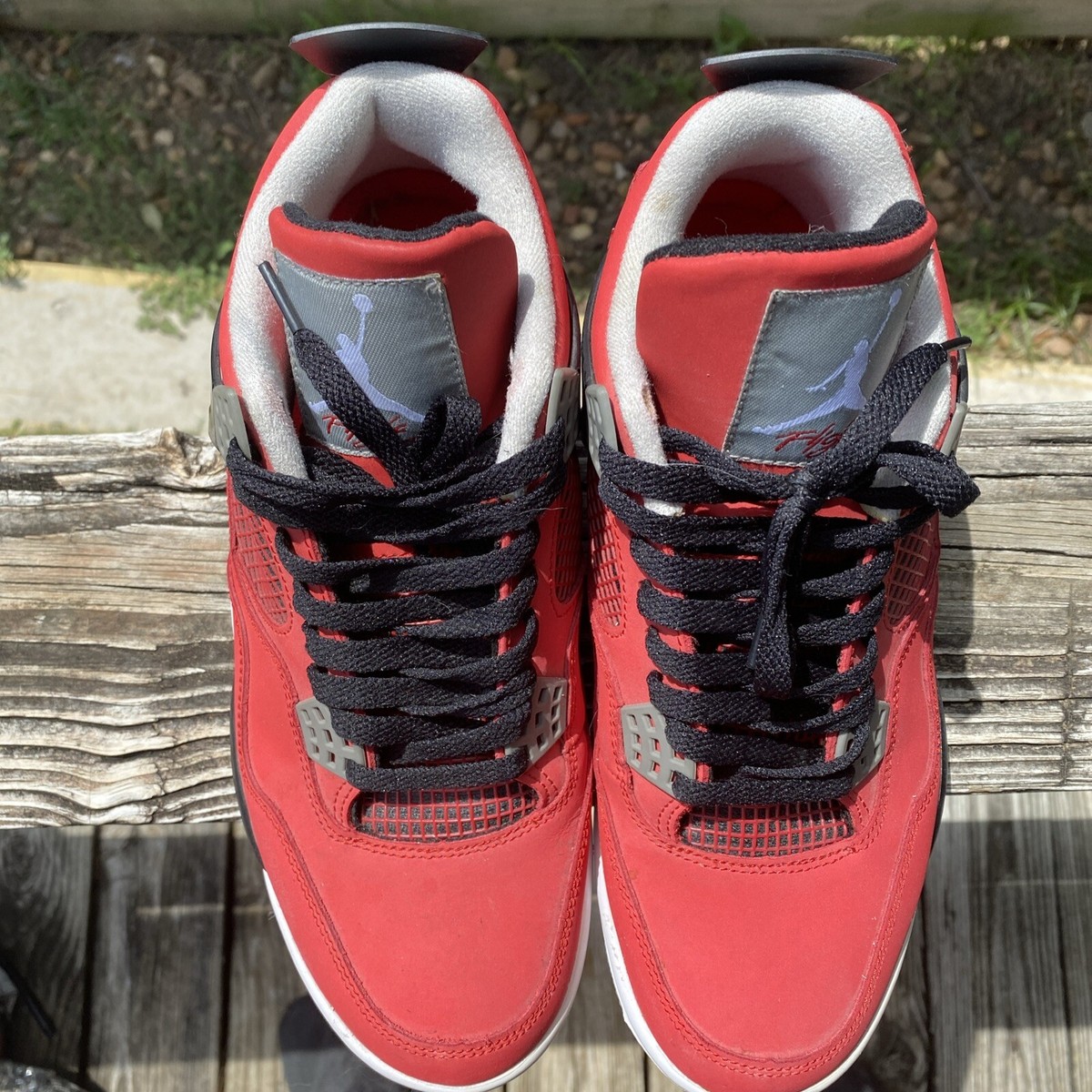 シューズ(男性用) NIKE AIR JORDAN 4 RETRO TORO BRAVO RARE🔥 Sz 8 - Nike Air Jordan 4 IV Retro Toro Bravo 2013