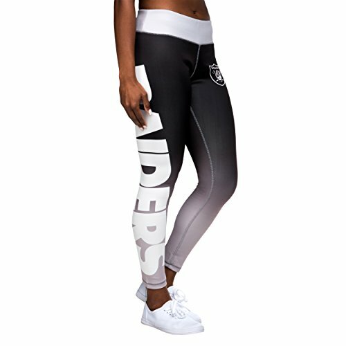 Леггинсы Forever Collectibles NFL Womens Oakland Raiders Gradient 2.0 с надписью Wordmark