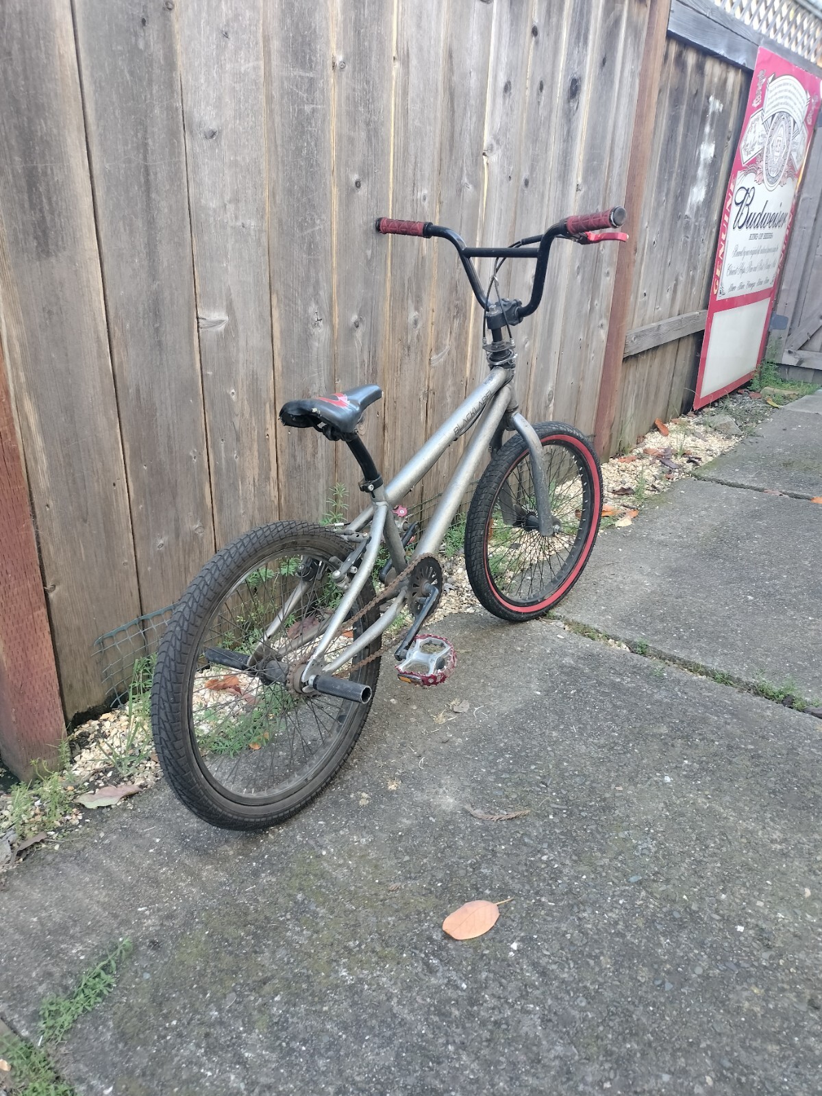 Razor black label 20" bmx bike "used"