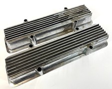 Keystone Kvc-l Chrome Plated Aluminum Chevy Small Block Valve Covers Pair Set