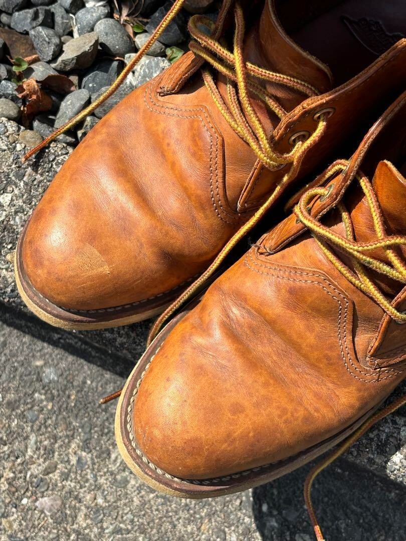 RED WING 3140 サイズ25.5cm Red Wing 3140 Work Chukka Boots Brown USA 7.5D 25.5cm Free