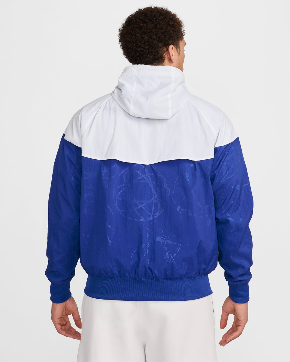 Nike Windrunner Breaking USA Woven Jacket White/Royal Futura