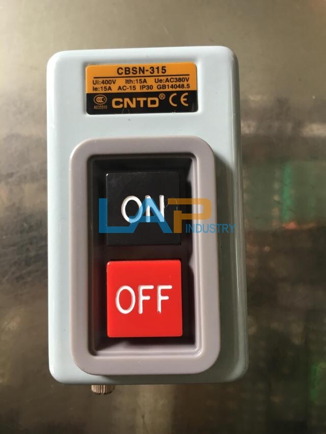 QTY:2 New For CNTD CBSN-315 3P Power Pushbutton Switch 15A 2.2KW | eBay