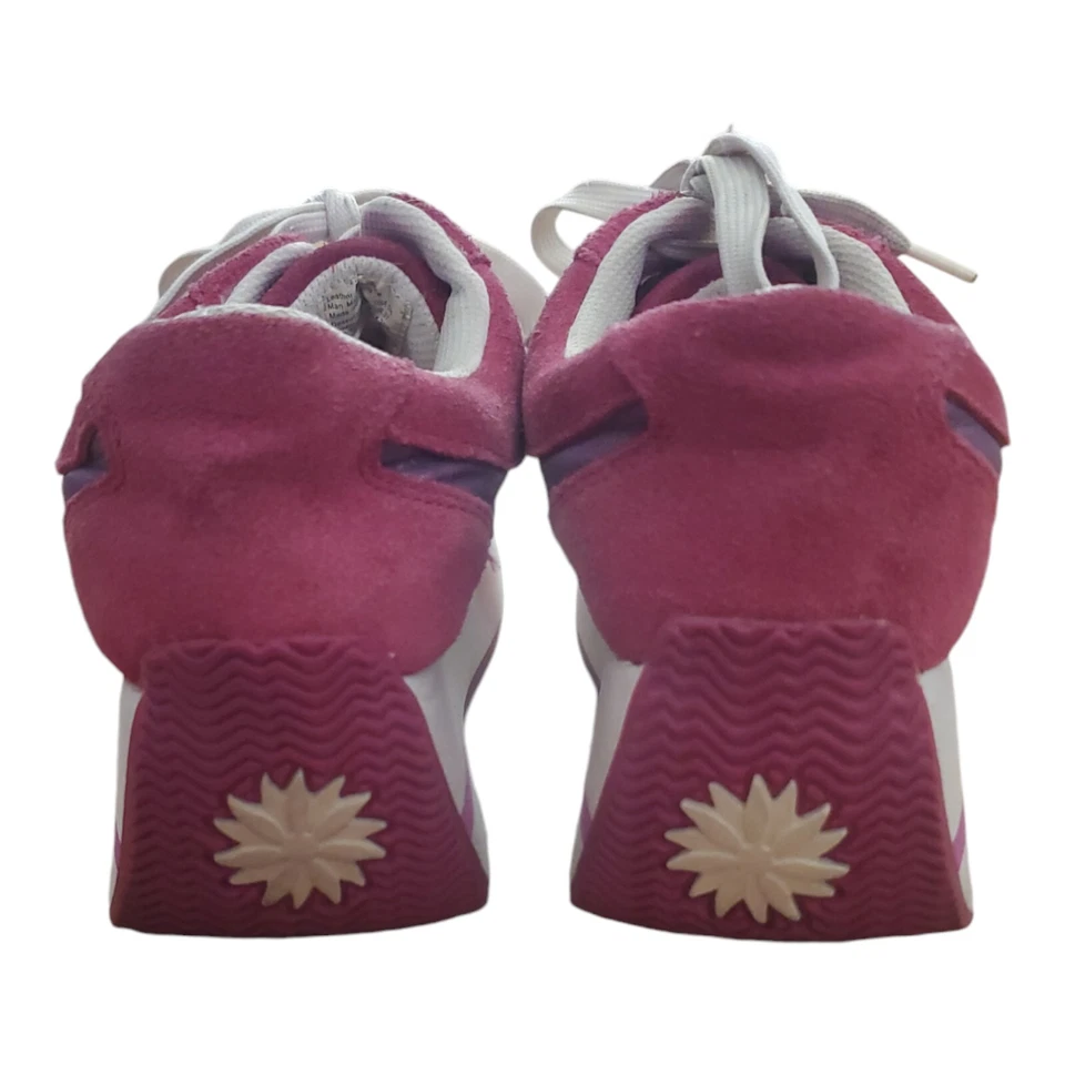 Zapatillas Deportivas De Colección Low East Side Años 90 Plataforma Gamuza Zapatos Rosa 5.5 Gruesas Atléticas Foto 4 de 4