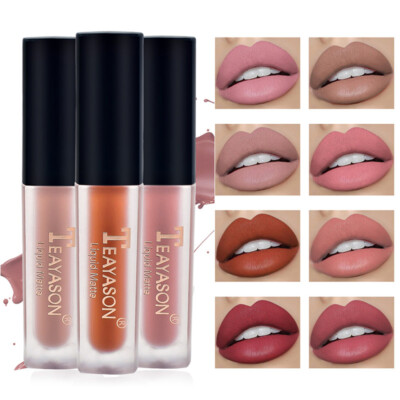 Matter Nackter Lipgloss Flüssiger Lipgloss Langlebiger Wasserfester   