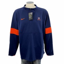 NWT Virginia Cavaliers Nike On Field Therma 1/4 Zip Pullover 2XL College Mens