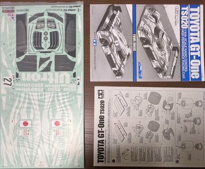 TOYOTA GT-One TS020 F103RS 84266 RC radio control kit limited 