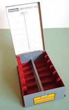 Eastman Kodak  Kodaslide Compartment File Slide Storage Tray / Box F S