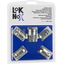Dadi di bloccaggio LokNox 12x1,25 per Subaru Forester STi [Mk2] 04-07 su ruote originali