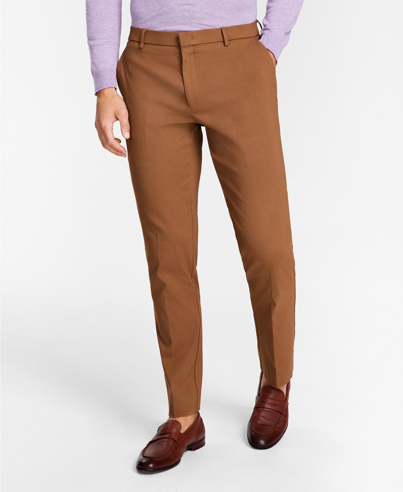 Tommy Hilfiger Men's Modern-Fit TH Flex Stretch Solid Performance Pants, 34x30