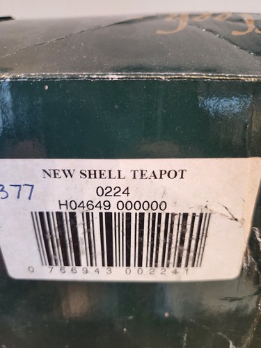 Belleek Pink New Shell Pattern Teapot Limited Edition 377/1250 - Picture 18 of 21