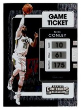 2021-22 Panini Contenders #51 Mike Conley Game Ticket Anniversary Edition
