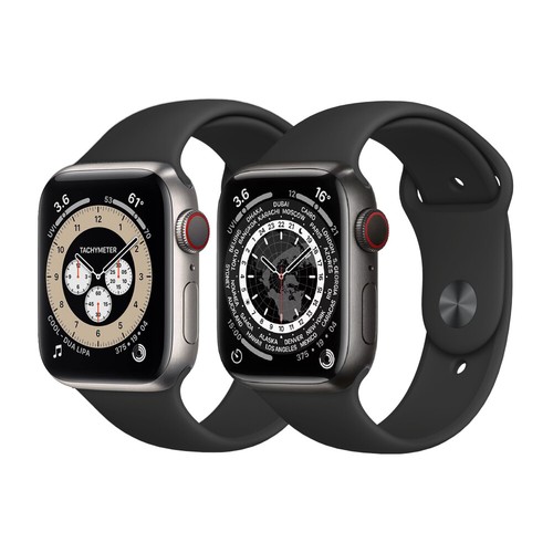 Apple Watch Series 7 Titanium 41mm 45mm All Colours All Band Colours Very Good - 第 1/4 張圖片
