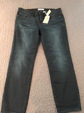 Madewell Sz.32 skinny skinny crop jeans in tempest wash NWT