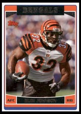 2006 Topps #278 Rudi Johnson Cincinnati Bengals Football Card