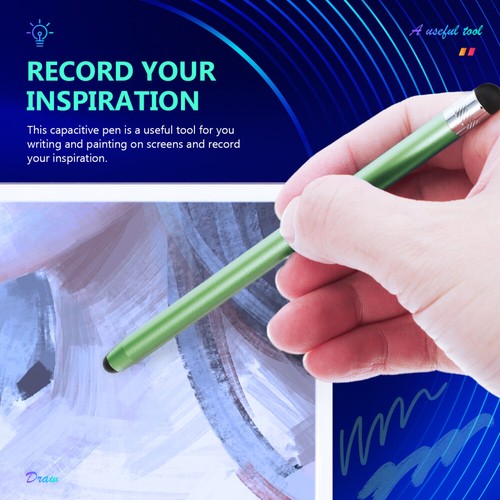 4 Pcs Universal Capacitive Pen Office Touch Pen Tablet Precision Pen - Zdjęcie 11 z 12