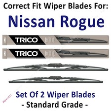 Wipers 2-Pack Front Only Standard Grade - fit 2014+ Nissan Rogue - 30260/170
