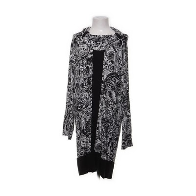 Via Appia Due, Kleid, Größe: 50, Schwarz/Weiß/Mehrfarbig, Elasthan/Viskose #NEh