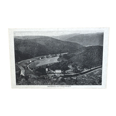 Postkarte AK Werdohl Ütterlingsen Ortsansicht Ungelaufen 1920