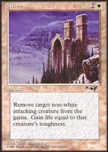 1x Exile MTG - Alliances - Moderate Play