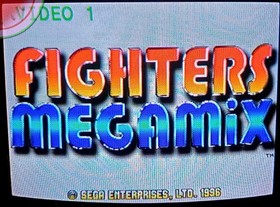 TESTED Sega SATURN Game FIGHTERS MEGAMIX Japanese Complete CIB with OBI