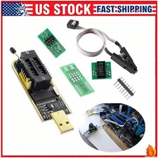 USB Programmer CH341A Series with SOP8 Clip 24 25 Series EEPROM BIOS