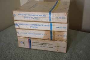 4 Used but Scarce BELL SYSTEM PACTICES (BSP) Manuals HORIZON SERVICE MANULES