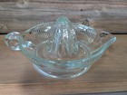 Vintage Clear Glass Citrus Hand Lemon Orange Juicer — photo 3