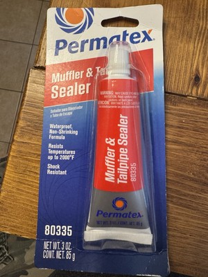 Permatex 80335 Muffler and Tailpipe Sealer, 3 oz., Plastic, 1 Count