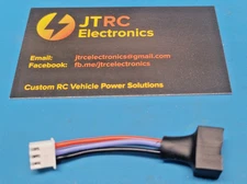 Traxxas TRX-4M Battery Adapter to 2S Lipo Balance JST XH Charge