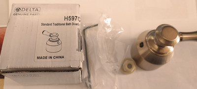 Delta H597CZ Champagne Bronze Metal Lever Handle For Delta Cassidy Diverter