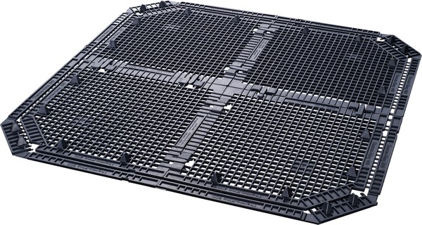 Garantia Bodengitter THERMO- / ECO-KING 600 / 400 Liter Schwarz - Nagerschutz-image