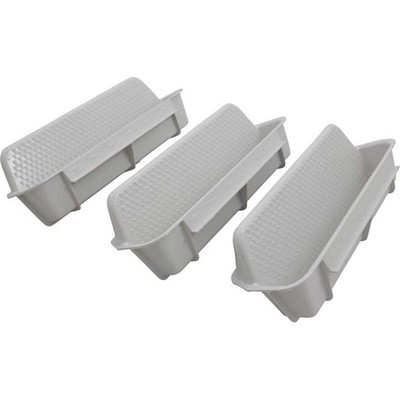 Custom Molded Products 25578-000-000 Pool Wall Step 15''x6''x6'' White Durable