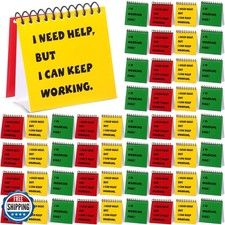 Jutom 54 Pcs I Need Help Mini Flip Chart for Teacher Need Classroom Managemen