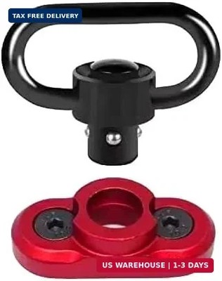 1.25'' QD Sling Swivel Mount mlock Quick Detach Sling Attachment w/Push Button Co