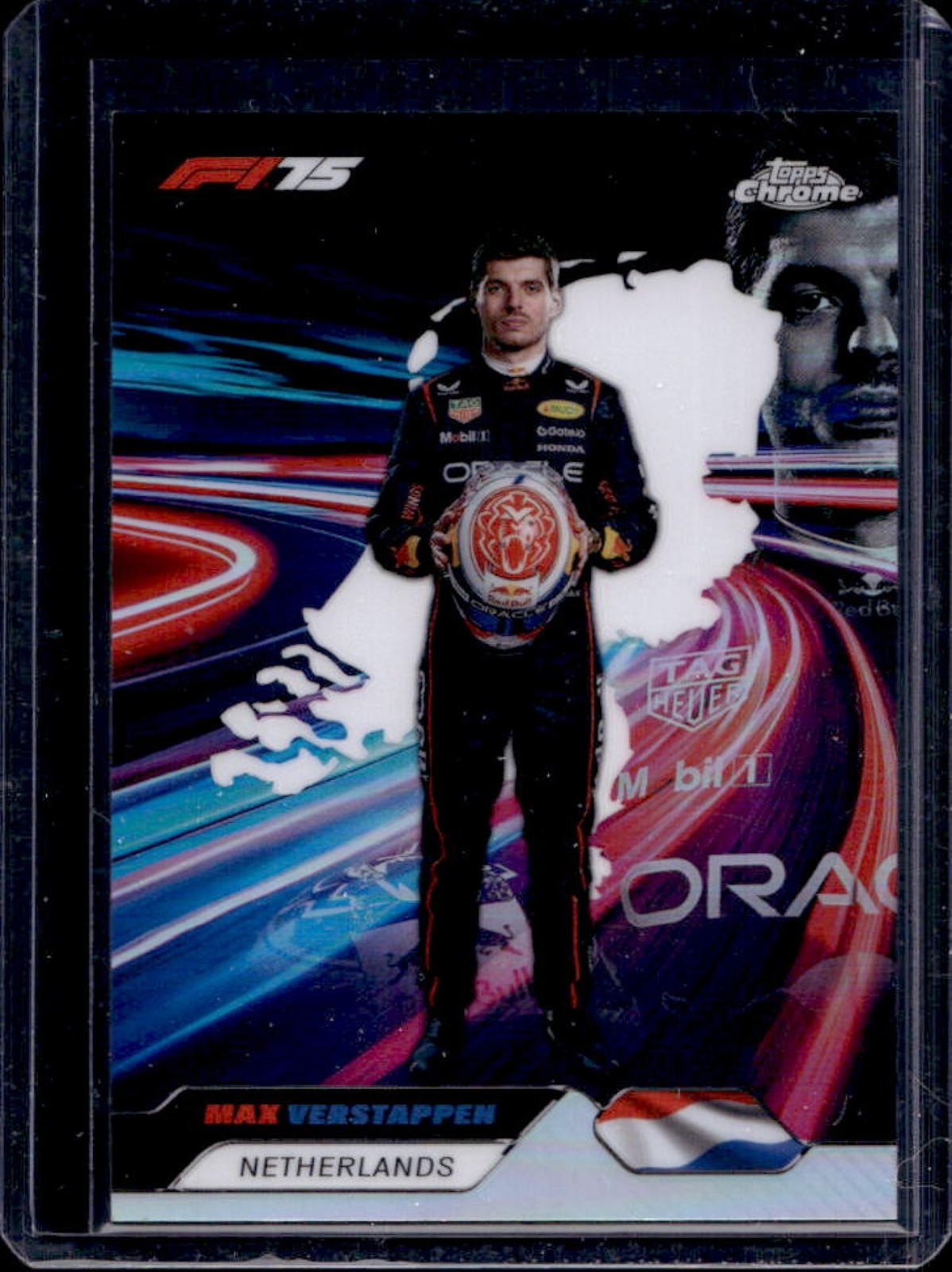 2025 Topps Chrome F1 Max Verstappen Neon Nations SP #NN-1