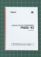 Roland RSS-10 — Owners Manual User Guide Instructions — 43 Pages — USA Made