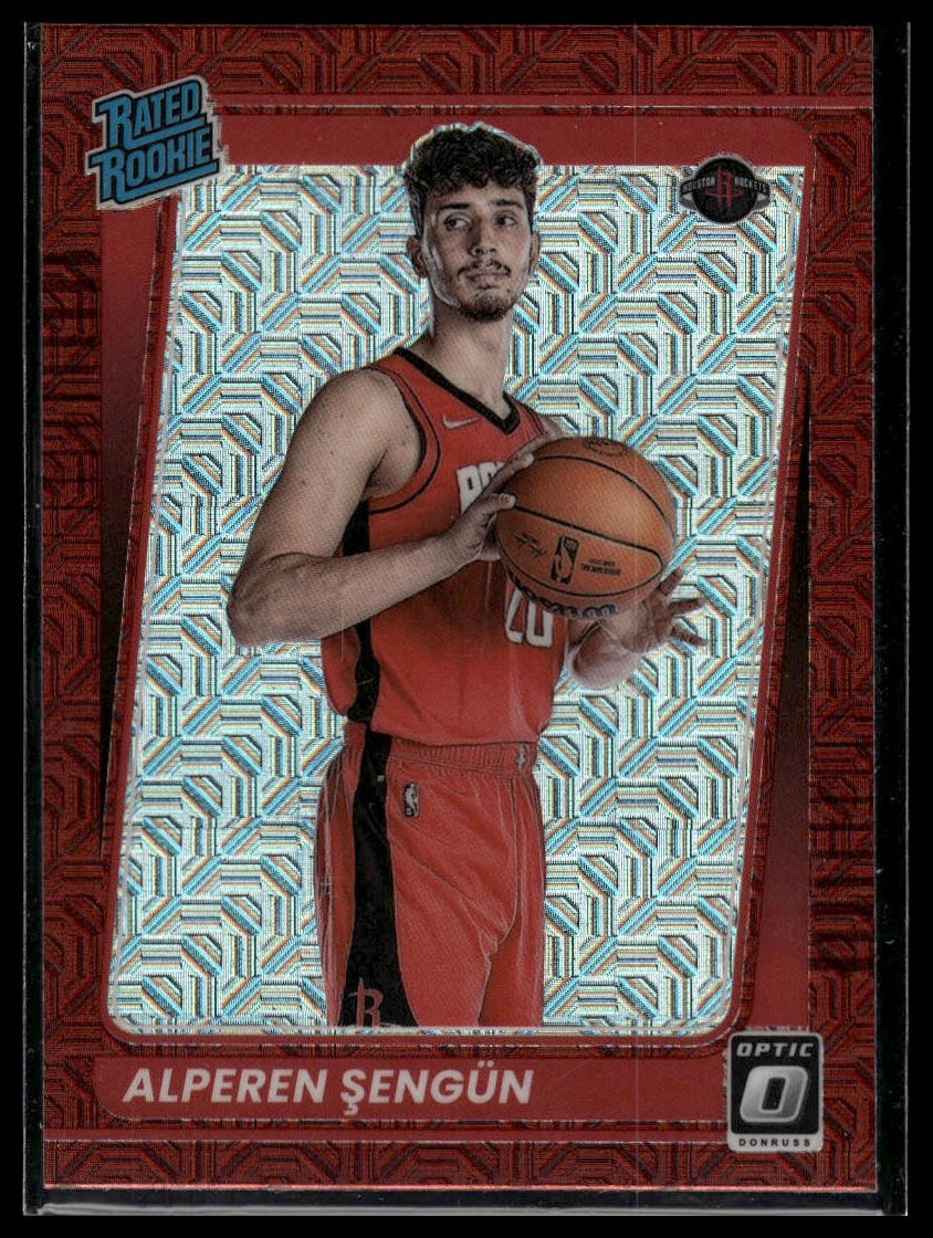 2021-22 Donruss Optic #169 Alperen Sengun Red Pulsar
