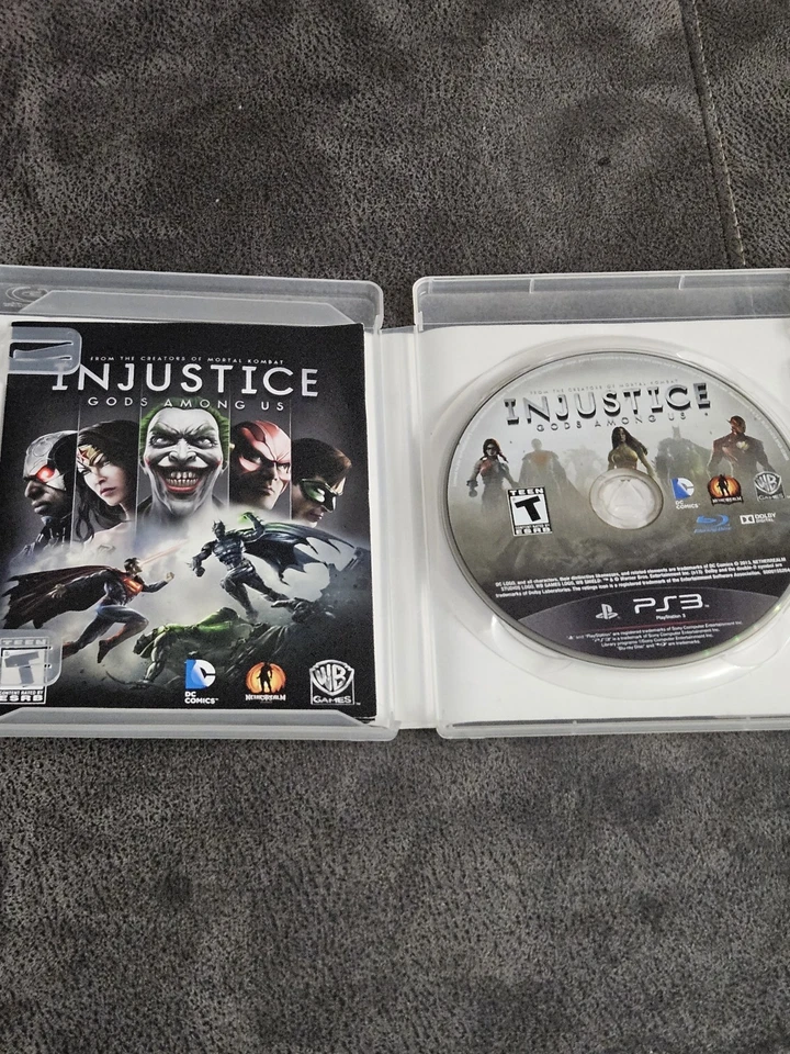 Batman Arkham Origins & Injustice God's Among Us PS3 Game Lot - Image 4 of 4