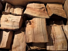 10LB Cherry Wood For Smoking Organic Chunks Seasoned BBQ Grilling Cooking Smoker