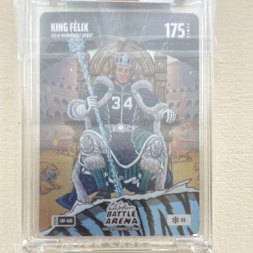 2026 Bo Jackson Battle Arena King Félix Battlefoil Ice Coliseum Mariners 175 PWR