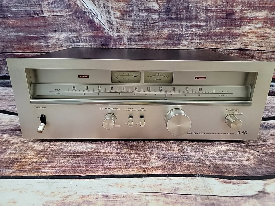 Sintonizador estéreo vintage Pioneer TX-7500 probado funcionando Foto 2 de 4